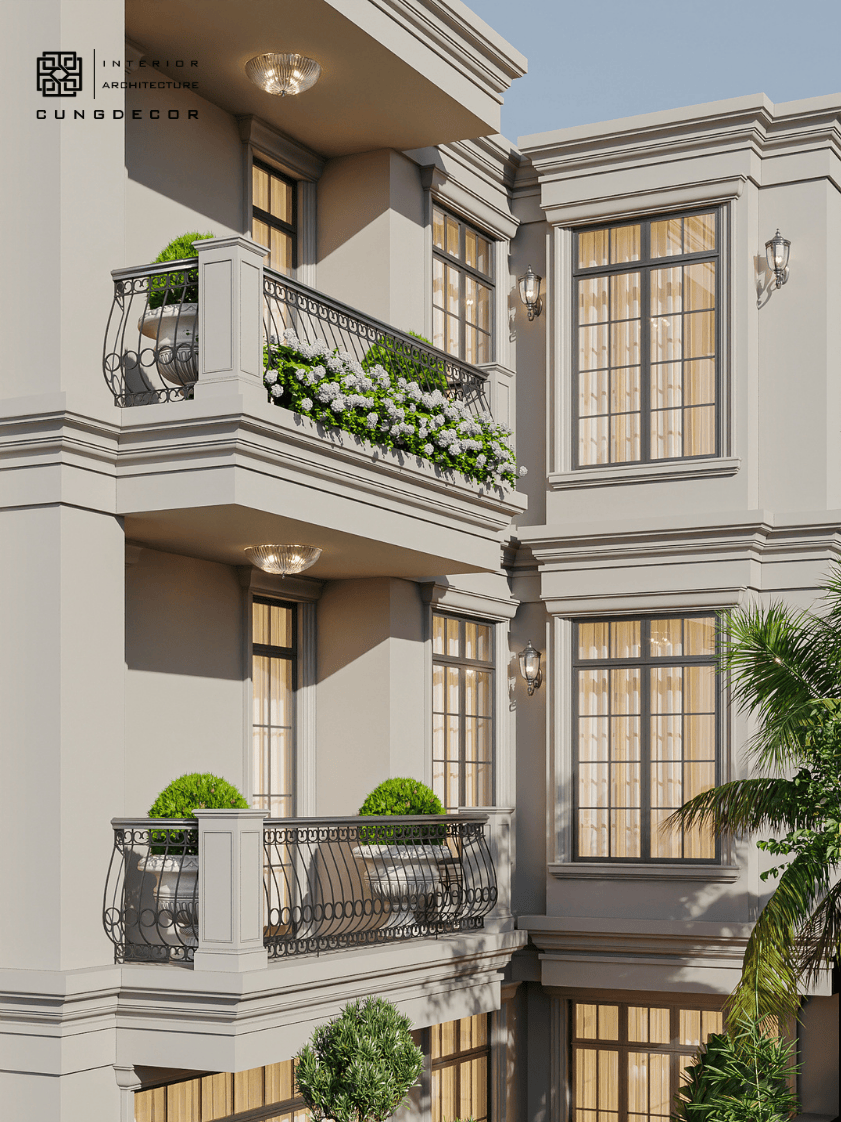 Nhà phố Tân cổ điển